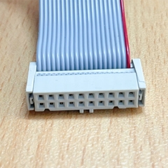 Cáp IDC Flat Ribbon 20 Pin 2x10P Pitch 2.54mm Female Dài 25Cm For Terminal Block Module PLC CNC CMC