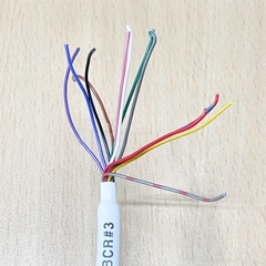 Cáp DK-G-DM300-M12I/0-F12SR-3M-N Dài 1.2M Cable M12 A-Code 12 Pin Female to 12 Core Open Wire For Cognex Industrial Camera
