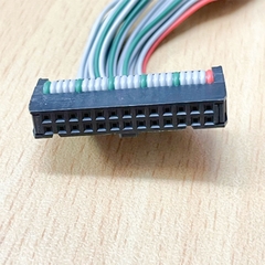 Cáp Bẹ Nhiều Màu 26 Pin 2.54mm Pitch 2x13P 26 Wire IDC Flat Rainbow Ribbon Cable Dài 25Cm