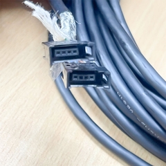 Cáp M12EN-M8SR-10M 0201905 Dài 10M M12 A-Code 8 Pin Male to Molex 4 Pin Female Data and DC For Cognex Industrial Barcode Camera