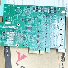 Card Mạng ADLINK PCIe-GIE74P 51-18531-0A20 Video Modules 4-CH PCI Express X 4 Gen2 GigE Grabber with total PoE Power up to 60W with PoE Power.