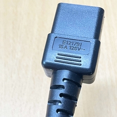 Dây nguồn NEMA 5-15P To C19 LIAN DUNG LT-549 E121791 15A 125V 3x2.08mm Power Cord Dài 2M