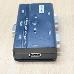 Bộ chuyển đổi Auto KVM Switch VGA USB 2 port MT-VIKI MT-260KL - Chuyển mạch 2 CPU ra 1 màn hình VGA