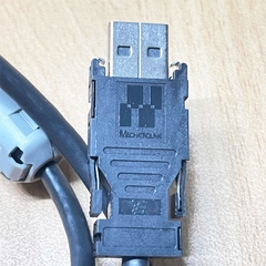 Cáp JEPMC-W6002-A5 USB Type A to Type B MECHATROLINK M-LINK- 02 Dài 0.8M for Servo PLC Yaskawa MP2300 With Module EPMC-IO2310 Yaskawa Servo MP2300 CN6AB