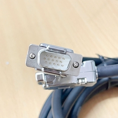 Cáp APCS-EN05EX1-YH01 HD 15 Pin D-Sub VGA Male to Female Dài 5M Cable E211405 AWM 2464 80°C 300V 5PrX24AWG(0.2SQ)AMSB For Nối Dài Tín Hiệu Thang Máy PCB Cable Heidenhain Encoder Step Elevator Rotary