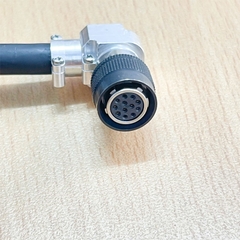 Cáp FA_14391611 EKRK 134123/LVDS Camera Right Angle Hirose HR10A-10P-12P(73) 12 Pin Female to RJ45 Male Dài 6M For Industrial Camera Cable