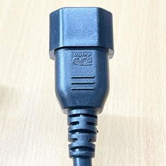 Dây Nguồn Máy Chủ Chính Hãng Volex VAC14S V1625 10A 250V AC Power Cord IEC60320 IEC C13 to C14 10A 250V 3x1.04mm Dài 2M