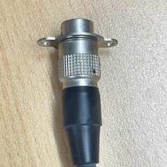 Cáp TAA-Z-EX-ENC-0.4 Dài 0.4M Cable Hirose HR10A-10R-10P 10 Pin Male IP67 to DB15 D-Sub 15 Pin Female For Industrial Camera Connector