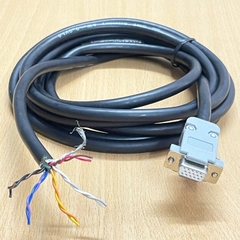 Cáp Chuyển Động Robot,Servo Motor, Encorder VGA DB15 Female to 12 Core Dài 3M