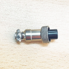 Đầu Jack GX12 4 Pin Female 9mm Aviation Plug Metal Panel Circular Connector