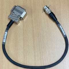Cáp TAA-Z-EX-ENC-0.4 Dài 0.4M Cable Hirose HR10A-10R-10P 10 Pin Male IP67 to DB15 D-Sub 15 Pin Female For Industrial Camera Connector
