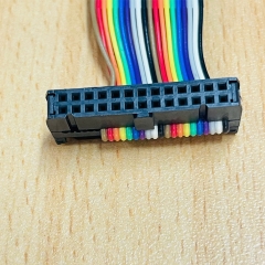 Cáp Dẹt IDC 26 Pin to IDC 20 Pin 2.54mm Pitch Flat Ribbon Cable Rainbow Color Dài 0.7M