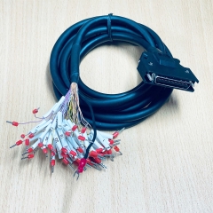 Cáp MR-J3CCN1CBL2M Servo CN1 Connection Cable Shielded MDR 50 Pin Male to 50 Core Dài 2M For Mitsubishi Servo CN1 J3 J4 JE-A Communication Cable