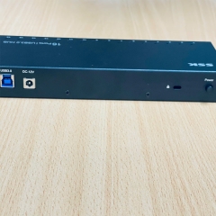 Bộ Chia USB Hub 16 Ports USB 3.0 SSK SHU1600 With Individual Switches and 12V 10A Power Adapter USB Extension