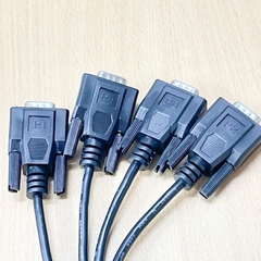 Cáp chuyển đổi DB37 Male Dsub to 4Port DB9 Male D-sub Uart Cable Adapter Dài 0.3M For C104H,C104H/P,CI-134,CI-134I,CI-134IS,CP-114,CP-114I,CP-114IS