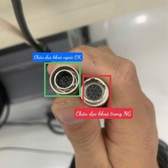 Cáp Power I/O Cable Hirose 12 Pin Female HR10A-10P-12S(73) to Hirose 12 Pin Male HR10A-10J-12P(73) Dài 7M For Industrial Basler GIGE AVT Camera