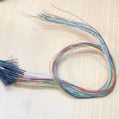 Cáp Điều Khiển 64 Pin IDC 2.54mm Pitch Rainbow Wire Flat Ribbon Cable Harnesses for Controller
