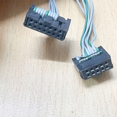 Cáp Bẹ Nhiều Màu Series PLC I/O Cable IDC 64 Pin 2.54mm to Y Splitter IDC Flat Ribbon 40 Pin + 2 IDC Flat Ribbon 10 Pin Length 0.7M