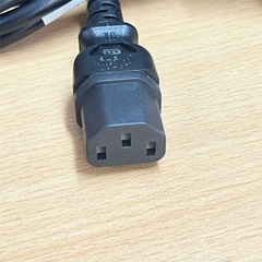 Dây Nguồn 2 Chân Tròn LINETEK LP-33 LS-60 AC Power Cord Europe Plug Schuko CEE 7/7 90 Degree to IEC320 C13 10A 250V 3x0.75mm 18AWG Dài 1.8M