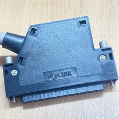 Cáp Samwon C40HF-20PB-1 IOLINK I/O Module Signal Cable Connector A6CON4 40 Pin to IDC 40 Pin Dài 2M For PLC Mitsubishi Q Series