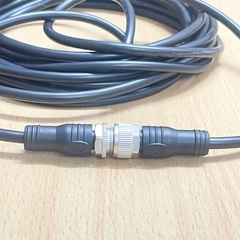 Cáp Kết Nối Công Nghiệp M12 A Code 5 Pin Male to Female Dài 5M For Aviation Sensor Connector Industrial Cable