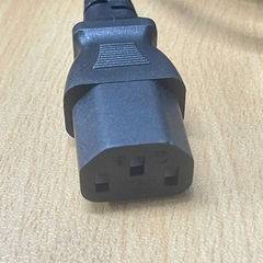Dây Nguồn HONG LIN HL-007 HL- Australia & China Chuẩn 3 Chân Chéo Tam Giác AC Power Cord GB2099 to C13 10A 250V 18AWG 3x0.75mm² Dài 1.8M
