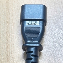 Dây Nguồn Máy Chủ Computer Server, UPS, PDU Cable Power Cord IEC C13 LT-501 to C14 LT-602 LIAN DUNG 038-004-332 13A 250V 18AWG 3x1.31mm² Dài 3M