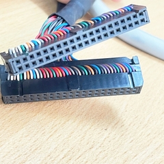 Cáp MF40-1-PX01 Module Adapter Cable IDC 40 Pin Pitch 2.54 Female to Female Dài 1M For PLC LS XGB Terminal PCB Breakout Board