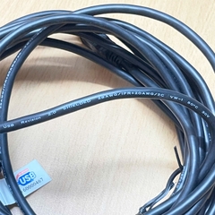 Cáp Lập Trình USB-CBL-AB15 USB 2.0 Type A to Type B 5M Cable For Connection Touch Panel Koyo C-More HMI to Computer Programming/Download