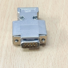 Bộ Rắc Hàn DDK 17J-9 Jack Metal Connector RS232 DB9 Male Gold Plated Shell Kit 9 Pin Serial Port