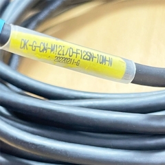 Cáp CCB-PWRIO-10 DK-G-CM-M12I/O-F12SN-10M-N Cable M12 A-Code 12 Pin Female to 12 Core Dài 10M For Power and I/O Breakout Cable Cognex industrial Camera, Industrial Sensor