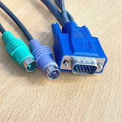 Bộ Chuyển Mạch KVM Console MyPico 2 KMP2UC Rextron Micro 2 Port PS/2 KVM with PS/2-USB Lead Bundle Freepost