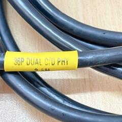 Cáp điều khiển tín hiệu DUAL C/D PHY MDR 36 Pin Male to Male 36P  Dài 2.5M AMPHENOL SPECTRA-STRIP 8 PAIR 28AWG (UL) STYLE 202/6