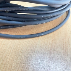 Cáp 5M Cable DVI-I Male to 2 Port Hirose 12 Pin Female HR10A-10P-12S(73) Video Splitter Cable Hirakawa + 1 Port Cosse Solderless Crimped For CCD Machine Vision Camera