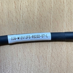 Cáp Original Cognex CCB-M12X12FS-RS232-07-L I/O & Power Dài 7M Cable M12 12 Pin A-Code Female Connector to 12 Core Flying Leads For Camera Cognex 5000 Series Vision System