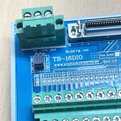Cầu Đấu Original TB-16DIO Alphamotion Terminal Block SCSI MDR Connector 68 Pin Female Interface in Korea