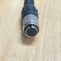 Cáp Điều Khiển KEYENCE LK-GC02 Dài 2.1M Cable HRS MDR 14 Pin Male to Hirose HR25-9TJ-16S 16 Pin Female Connector Plug Socket 16 Pin For Keyence Basler AVT CCD Industrial Camera