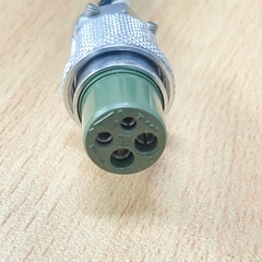 Đầu rắc hàn Sanwa 41-6590 4 Pin Female 125V 5A Circular Connector For Power Cable and Control Robotics, CNC Machines, Industrial