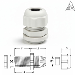 Ốc Siết Cáp Nhựa Cố Định Chống Nước PG9