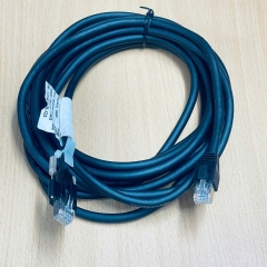 Cáp C03-GE-RJ45-RJ45-FC-5M Cable GigE Camera Ethernet Cat5e RJ45 to RJ45 Horizontal Locking Screw Black For Basler Daheng Point Grey Blackfly Length 5m