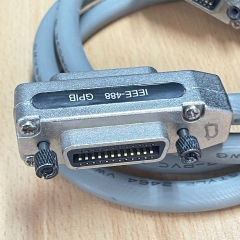 Cáp IEEE 488 GPIB CN24 Pin Male to Female Cable Dài 1.5M in Korea For GPIB Instrument PCI/GPIB or PCIe/GPIB Card and LAN/GPIB/USB