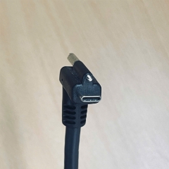 Cáp USB-C <-> A 2M Cable Scew Locking Right Angle USB-C to USB-A Dài 2M For CNC Machines Industrial Robots