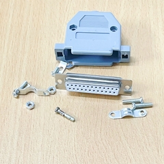 Đầu hàn Com LPT 1284 Parallel 25 Chân Âm Mạ Đồng Vỏ ỐP Nhựa Cứng
