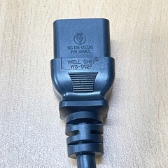 Dây nguồn WELL SHIN WS-012A-1 WS-002F AC Power Cord BS1363 UK to IEC60320 C19 13A 16A 250V 3x1.5mm² 16AWG Dài 2.4M