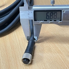Cáp Original Cognex CCB-M12X12FS-RS232-07-L I/O & Power Dài 7M Cable M12 12 Pin A-Code Female Connector to 12 Core Flying Leads For Camera Cognex 5000 Series Vision System