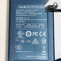 Chuyển Nguồn Adapter 12V 7A EDAC EA10951C-120 IEC C14 Connector Size 4 Pin Mini Din 10mm