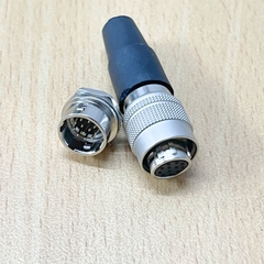 Bộ Hàn Jack HR10-10R-12PA(73) 12 Pin Male/Hirose HR10-10P-12S(73) 12 Pin Male For Video Cameras