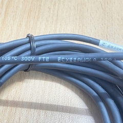 Cáp Hirose 6 Pin Female to 2 Core Open End H-S-CHAMBER2_2  Power Cable Dài 5M For Sony CCD Industrial Camera, Hikvision, Basler, Dahua