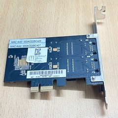 Card Mạng LAN Gigabit Netmate MSIP-REI-KWN-N-381 PCI EXPRESS CARD N-381 2 x RJ45 10/100/1000Mbps Ethernet ports For Máy Tính Công Nghiệp Advantech Industrial Computers IBCON