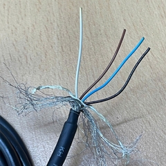 áp Hirose 12Pin Female HR10A-10P-12S to Leadwires I/O Cable Connect Witch camera Sony, camera Dalsa and camera Basler Length 2M